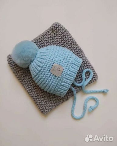 Шапочка детская 6-12мес