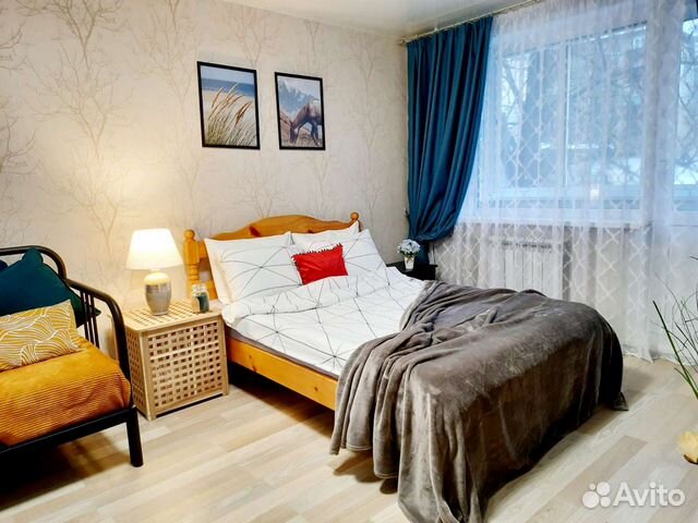 

1-к. квартира, 32 м², 2 кровати