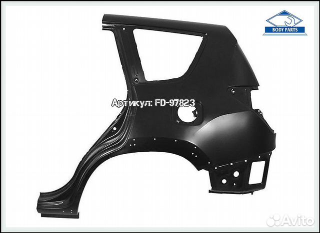 Крыло заднее левое Toyota RAV4 3 поколение