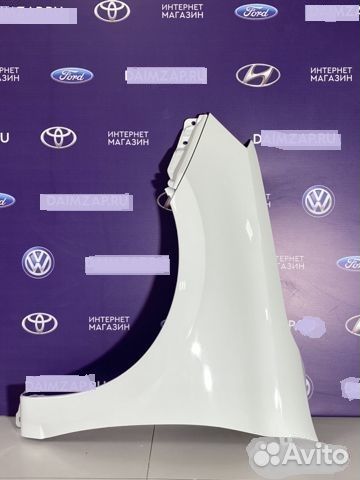 Крыло LADA Granta ледниковый (2018) Левое