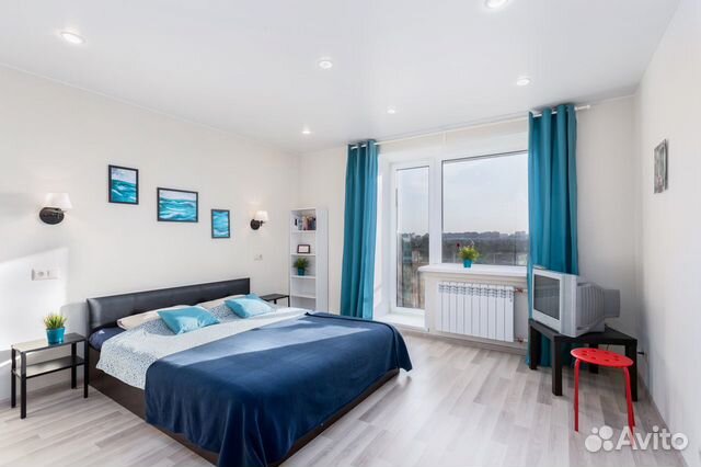 

1-к. квартира, 37 м², 2 кровати