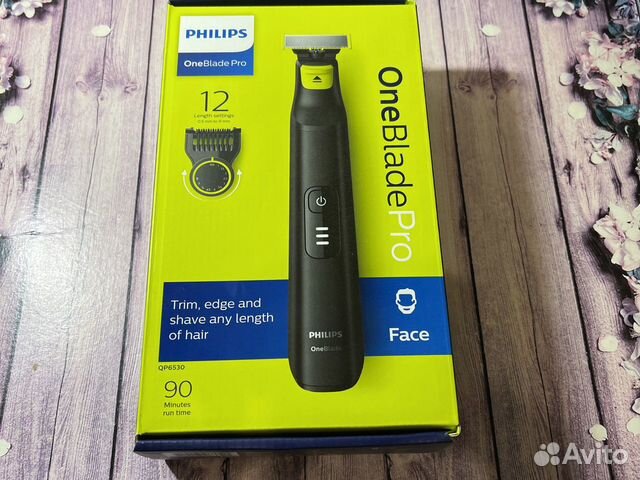 Триммер philips oneblade pro qp6530