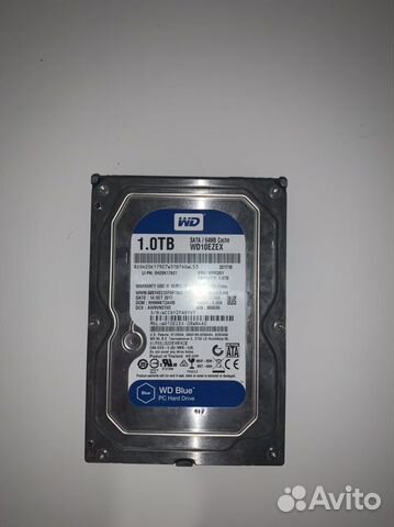 Жесткий диск WD Blue HDD 1Tb