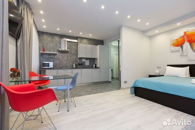 

Квартира-студия, 40 м², 1 кровать