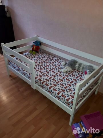 Кровать софа из массива дерева березы