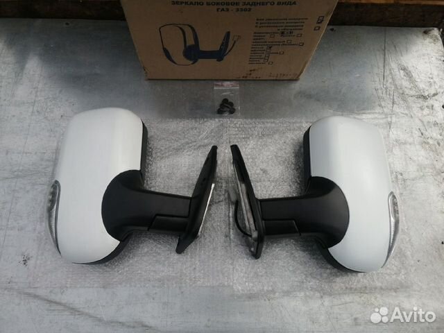 Зеркала белые Газ Газель Бизнес 3302,33023 Новые