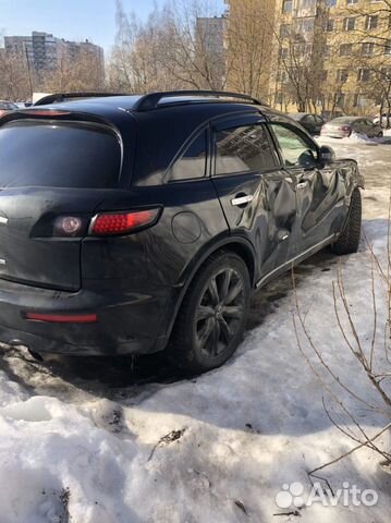 Infiniti FX35 3.5 AT, 2003, битый, 200 000 км