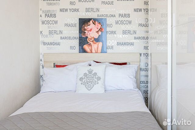 

1-к. квартира, 33 м², 2 кровати