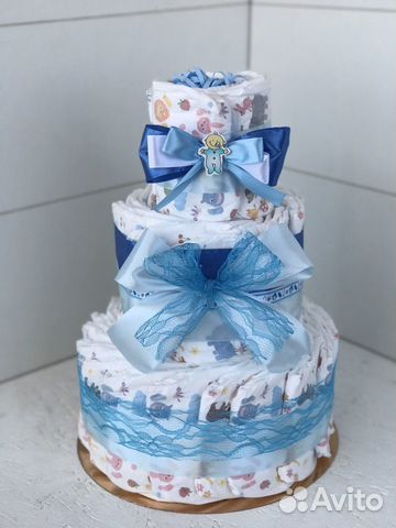 Торт из памперсов