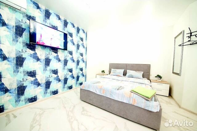 

Квартира-студия, 38 м², 2 кровати
