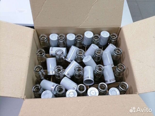 Бутылка гуала 0.5л, 1 коробка, 20 шт с колпачком