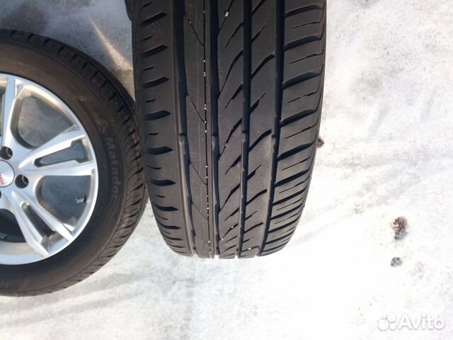 Колеса 205/55 R16 летние. 4*100 60.1