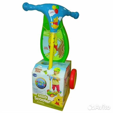 Kiddieland cамокат Винни Пух 3-х колесный
