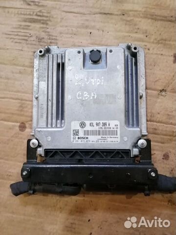 Эбу Двигателя Пассат Б6 2.0 тди cbab 03L907309A
