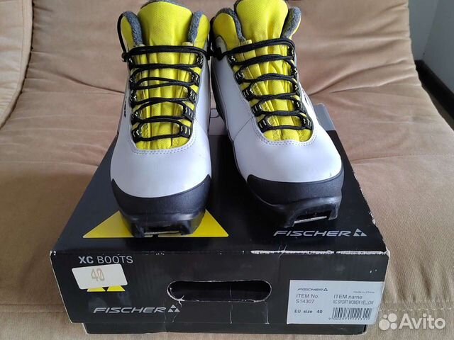 Лыжные ботинки fischer 40