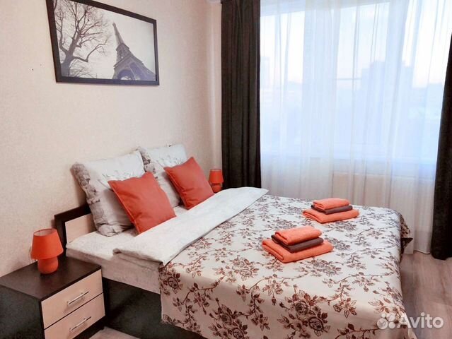 

1-к. квартира, 30 м², 2 кровати