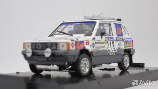 Fiat panda 4X4 N 213 rally paris dakar 1984 1:43