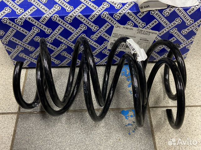 Передние пружины на renault logan