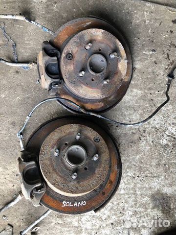 Задний левый кулак цапфа ступица Solano 620 Солано