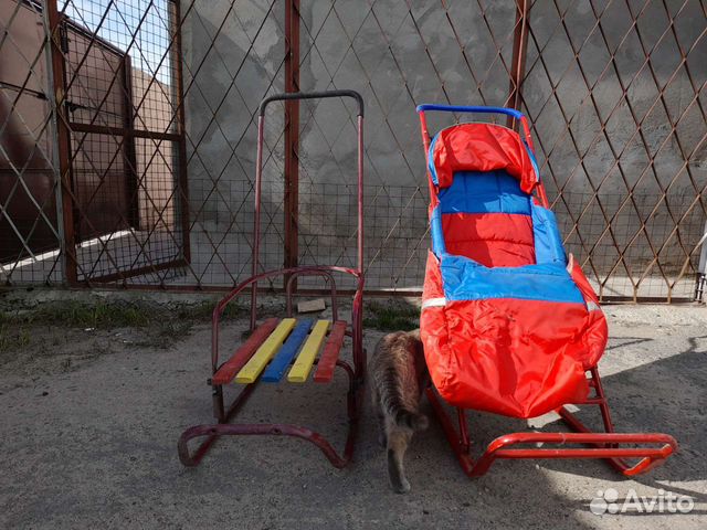 Детские зимние санки