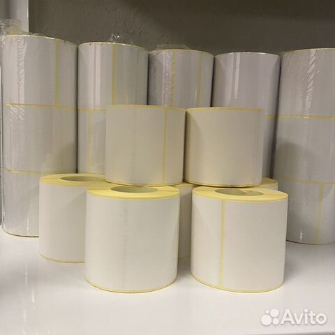 Термоэтикетки 75 х 120, 58 х 40 для Озон и вб