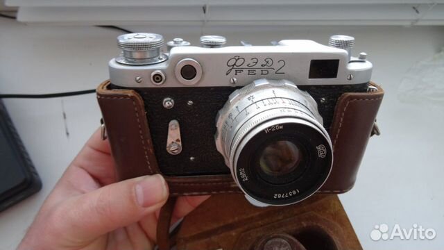 Советский фотоаппарат фэд-2