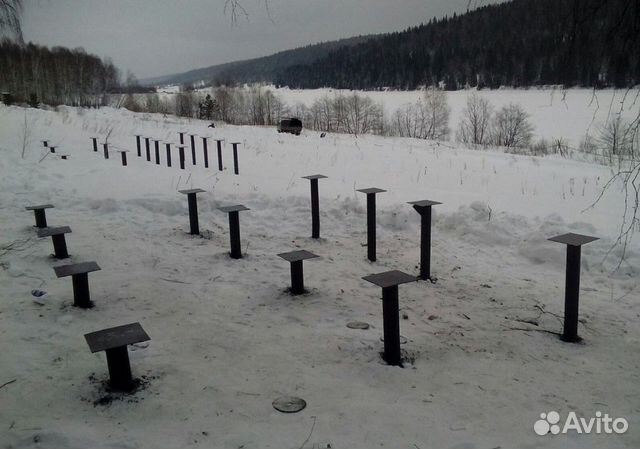 Винтовые сваи,свайный фундамент,Винтовой фундамент