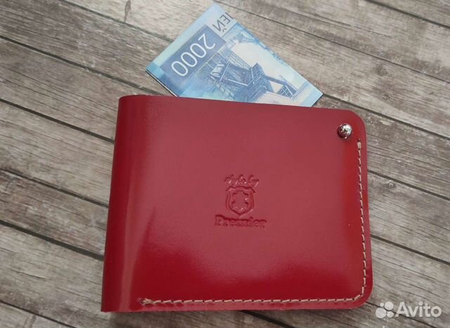 Кошелек новый мужской женский натуральная кожа