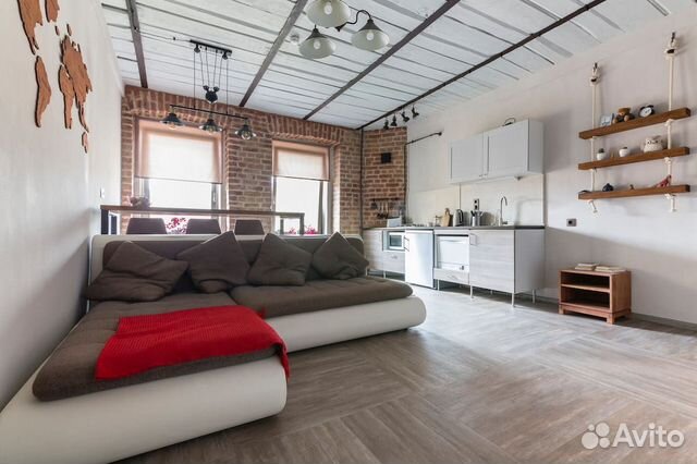 

1-к. квартира, 48 м², 2 кровати