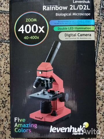 Микроскоп levenhuk rainbow 2l