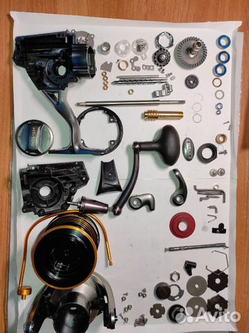 Обслуживание рыболовных катушек