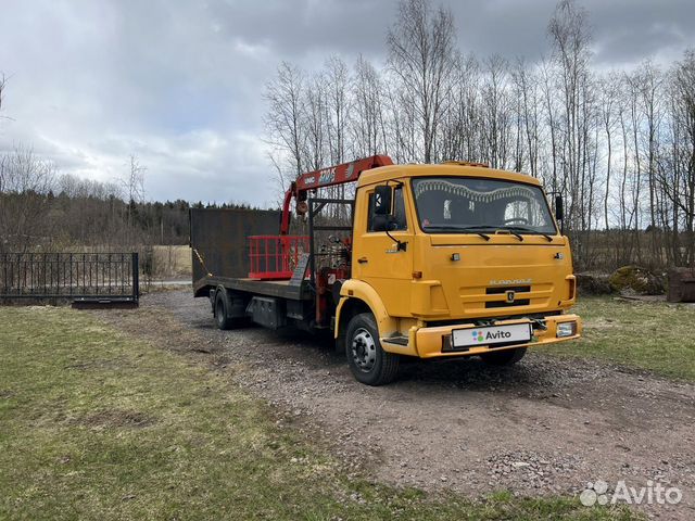 Камаз 4308 с кму