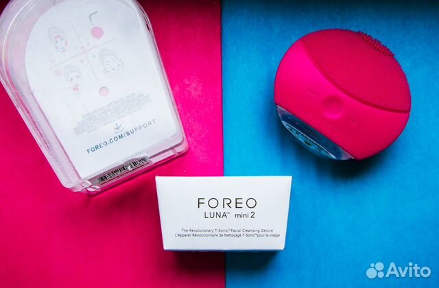 Щеточка для массажа умывания Luna форео луна