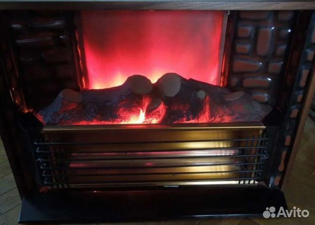 Электрокамин с эффектом пламени СССР