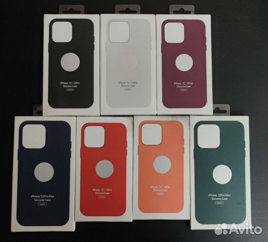 Чехол на iPhone 12/12pro/MAX Silicone Case MagSafe