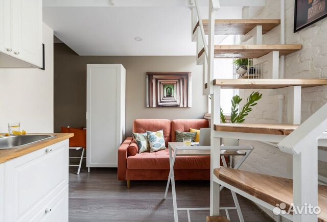 

Квартира-студия, 18 м², 2 кровати