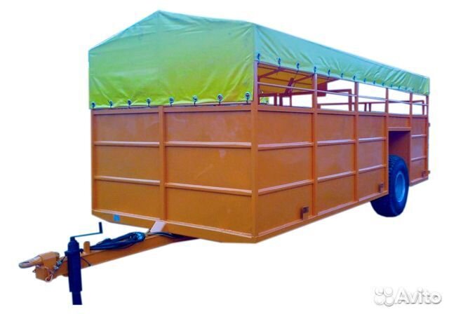 Полуприцеп для перевозки скота САТ ТПС6-01, 2022