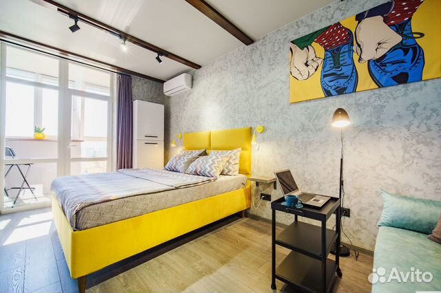 

Квартира-студия, 30 м², 2 кровати