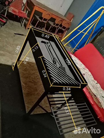 Мангал новый