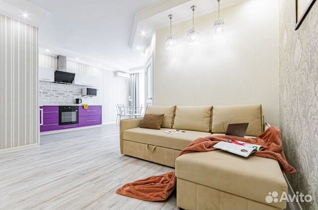 

2-к. квартира, 45 м², 2 кровати
