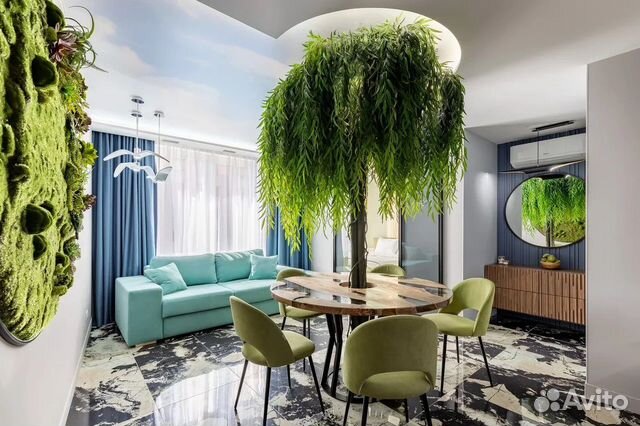 

Квартира-студия, 46 м², 2 кровати
