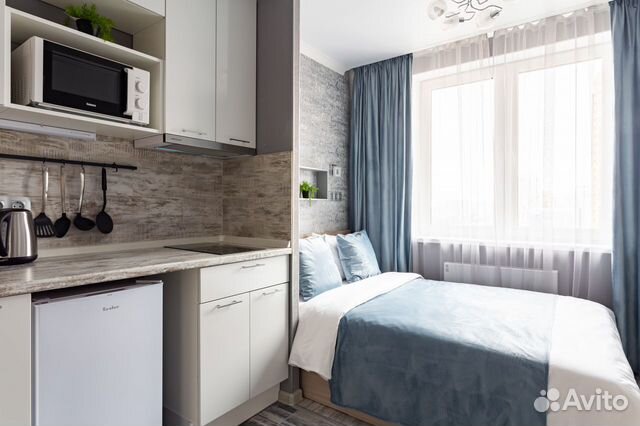 

Квартира-студия, 15 м², 1 кровать