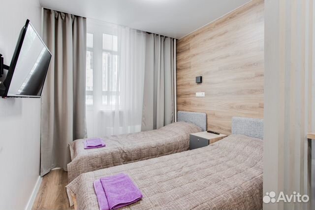 

Квартира-студия, 15 м², 2 кровати