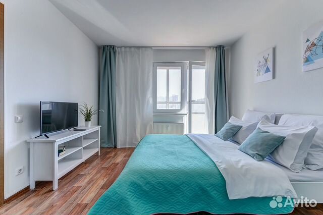 

1-к. квартира, 36 м², 2 кровати