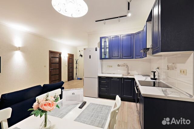 

1-к. квартира, 62 м², 2 кровати