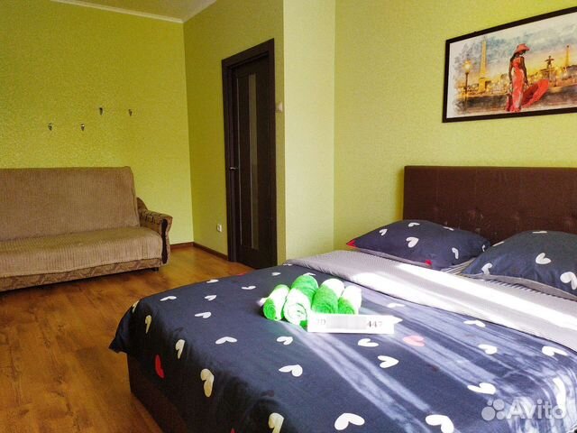 

1-к. квартира, 44 м², 1 кровать