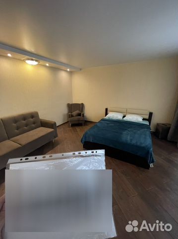 

Квартира-студия, 42 м², 1 кровать