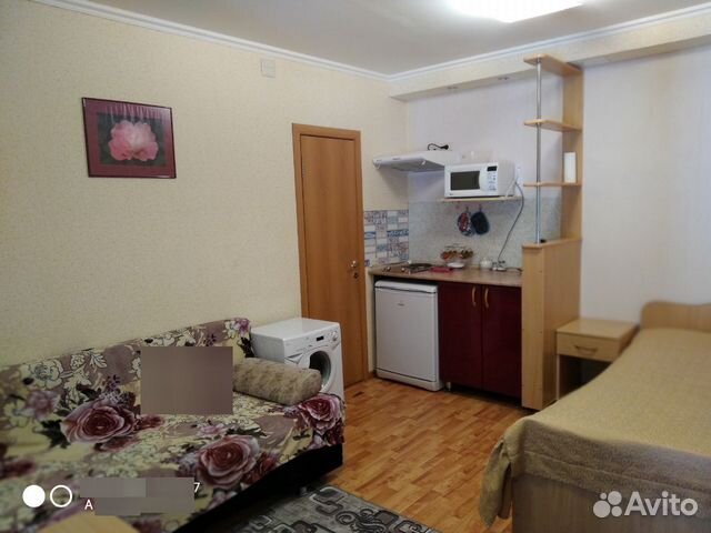

Квартира-студия, 25 м², 2 кровати