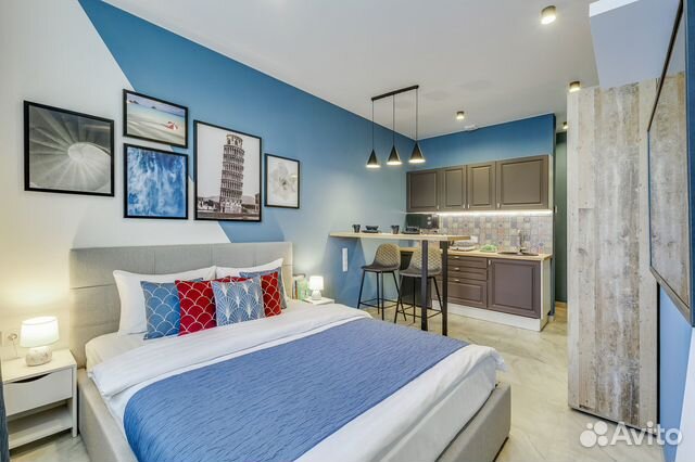 

Квартира-студия, 22 м², 1 кровать
