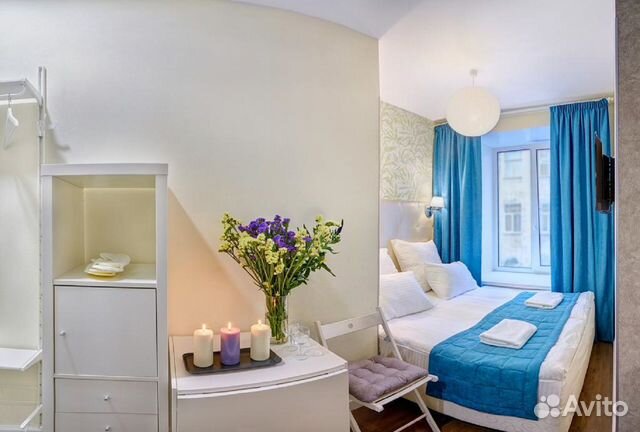 

Квартира-студия, 14 м², 1 кровать